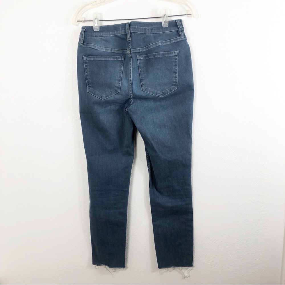 Free People Reagan Raw Hem Exposed Fly Skinny Jeans - Picture 8 of 10